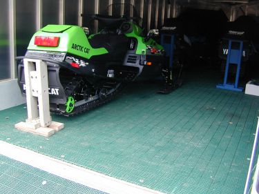 Snowmobile Trailer Flooring Mateflex