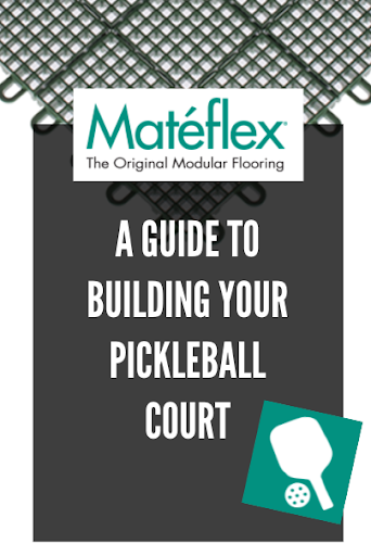 Pickleball court construction